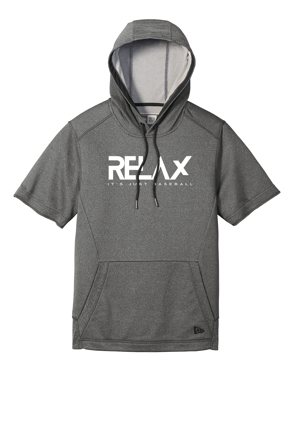 New Era Performance Terry Short Sleeve Hoodie