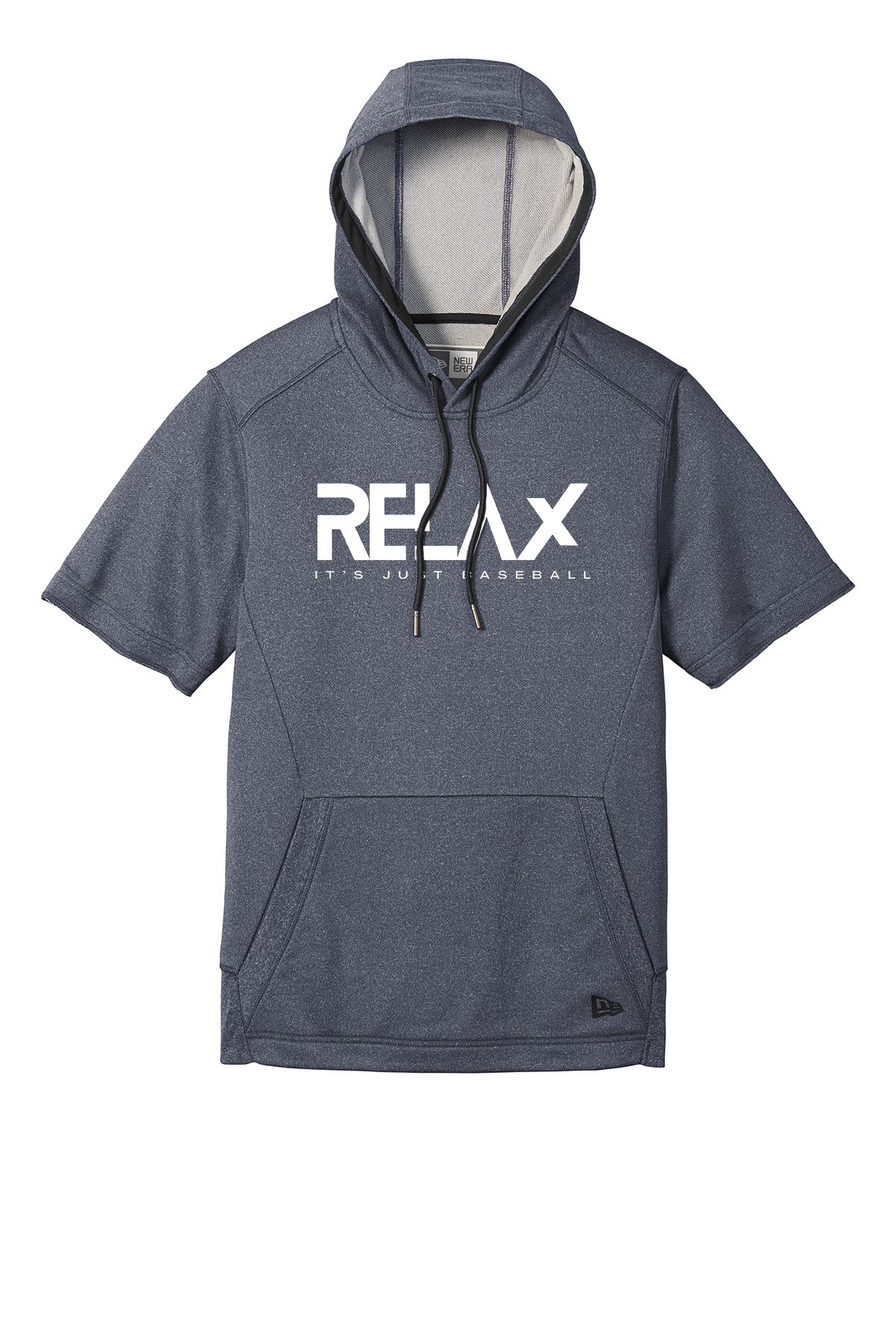 New Era Performance Terry Short Sleeve Hoodie