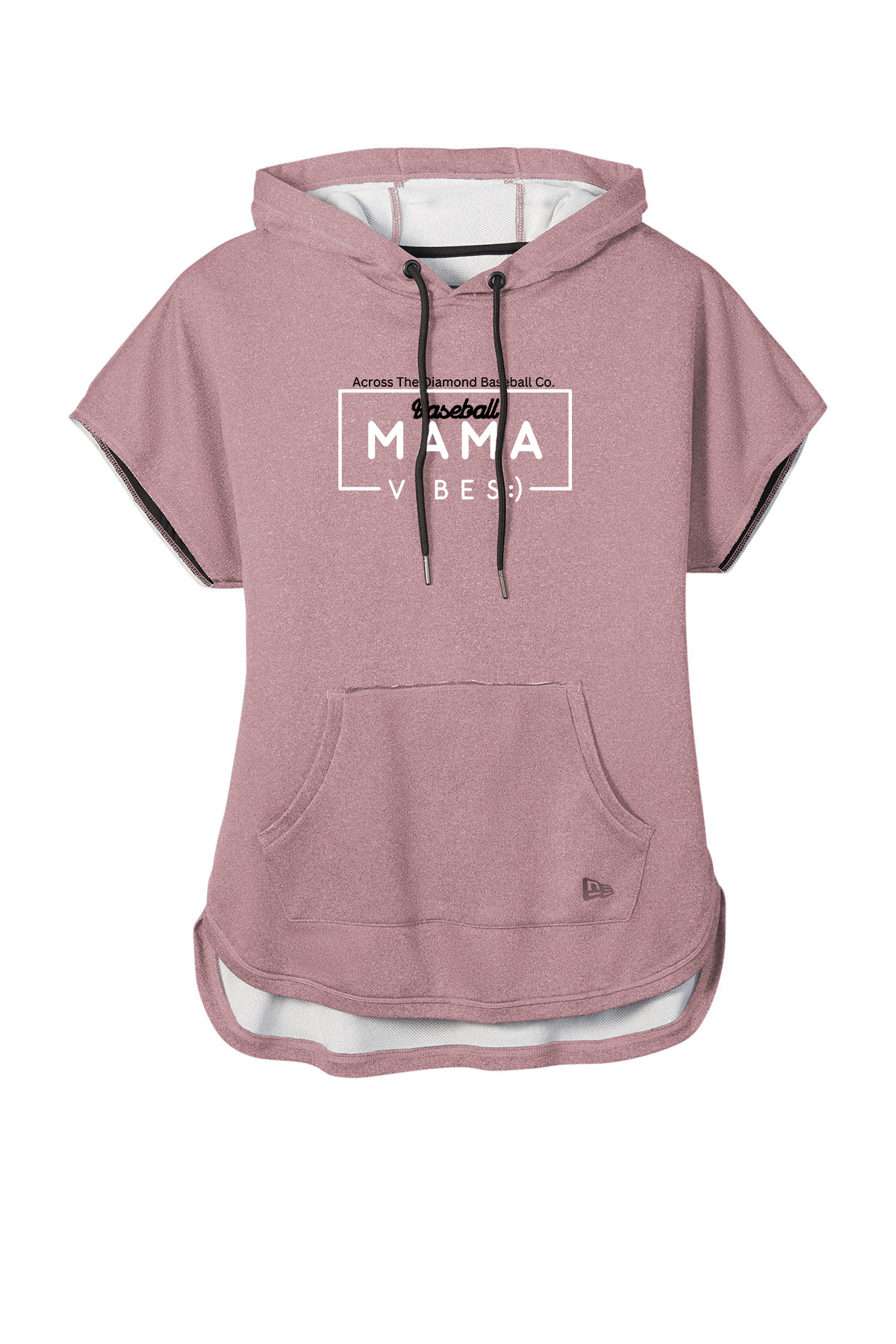 New Era Ladies Performance Terry Short Sleeve Hoodie