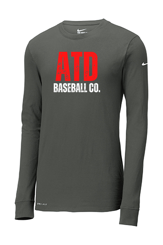 Nike Dri-FIT Cotton/Poly Long Sleeve - ATD Baseball