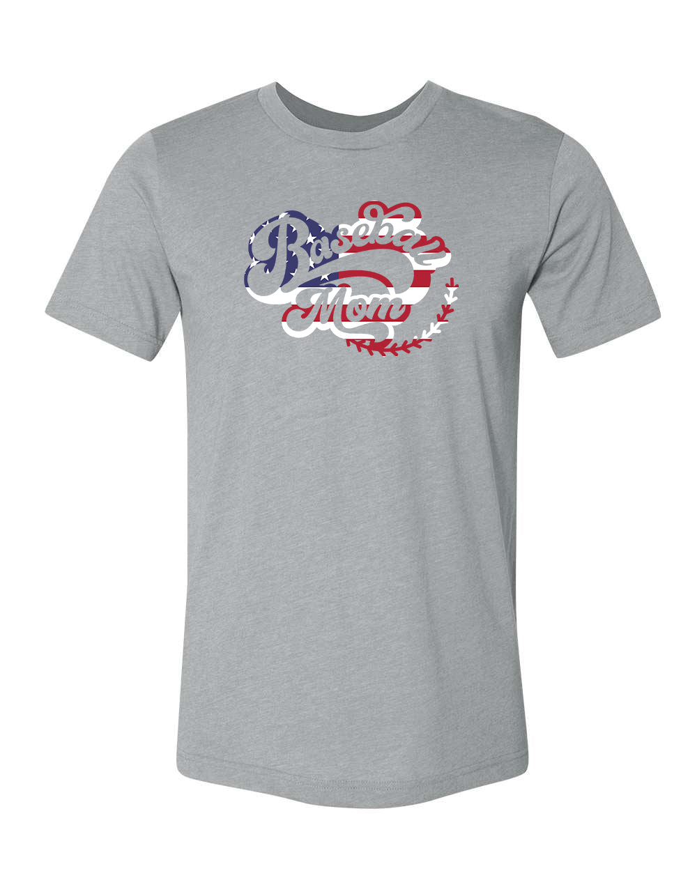 USA Baseball Mom - Bella Tee