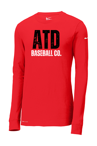 Nike Dri-FIT Cotton/Poly Long Sleeve - ATD Baseball