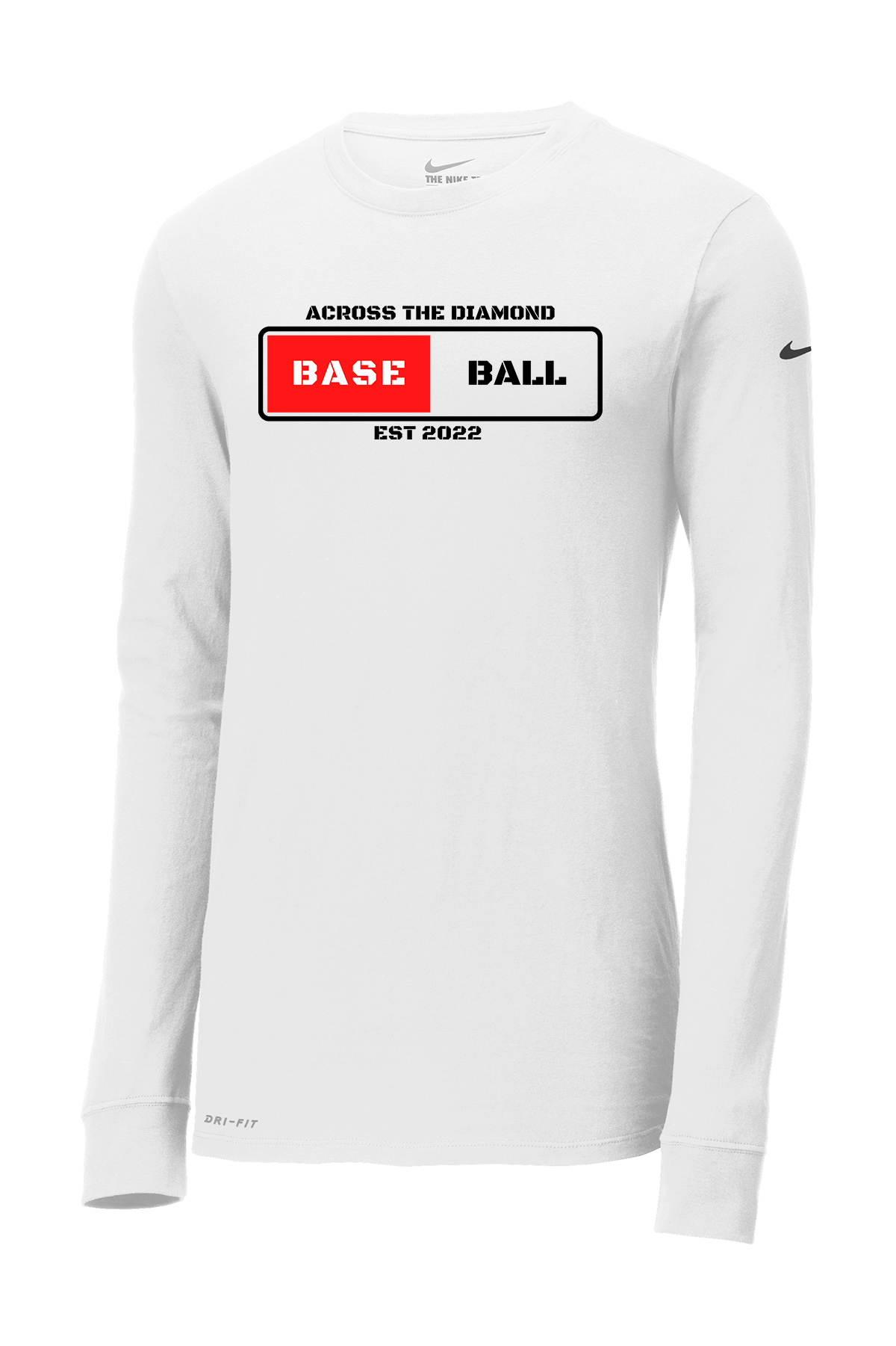 Nike Dri-FIT Cotton/Poly Long Sleeve - Baseball