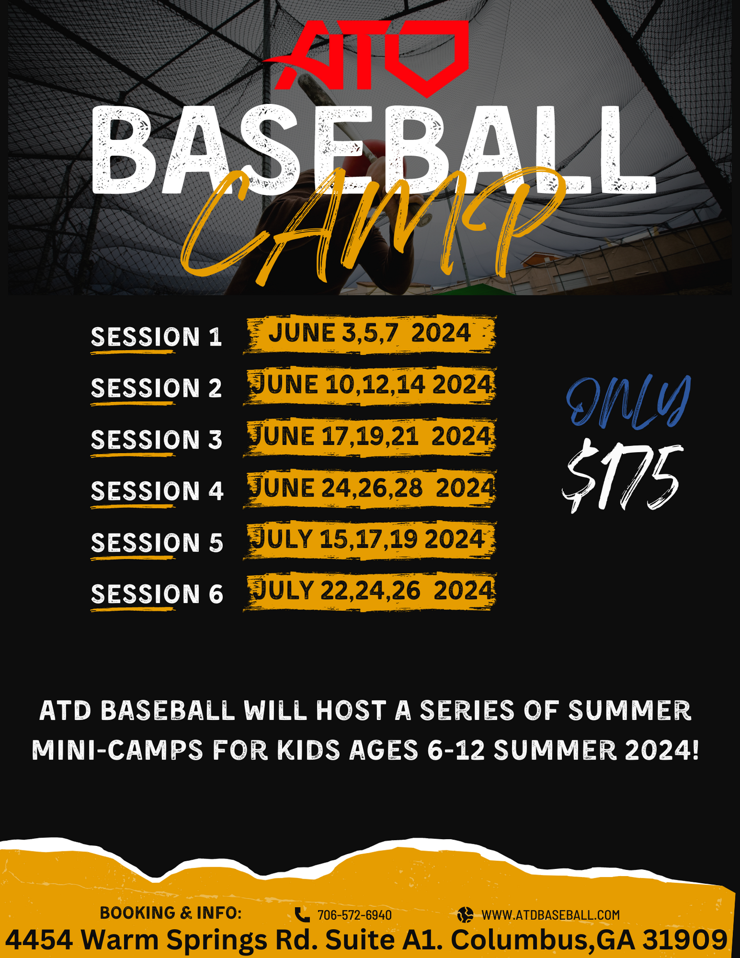 ATD Summer Baseball Camp