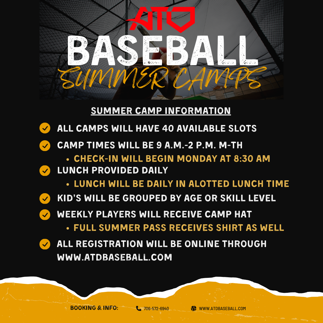 ATD Summer Baseball Camp 2026