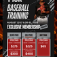 PICK 6 Baseball Training with Cobie Vance Ages 9 & Up