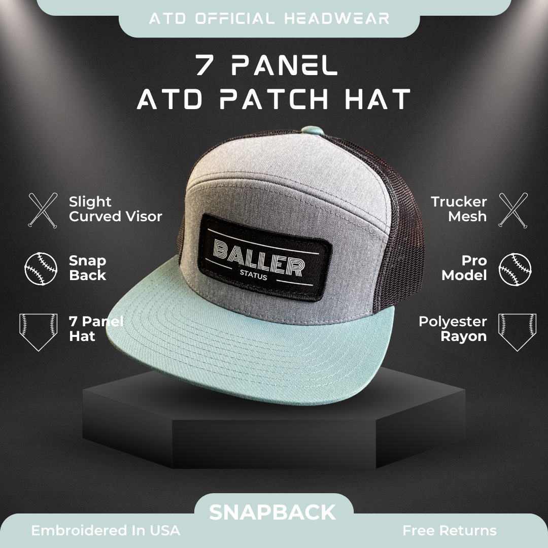 Baller Status - 7 Panel Patch Hat