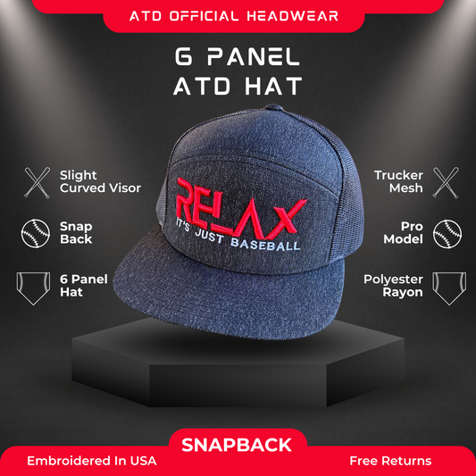 Relax - Puff 6 Panel Snapback