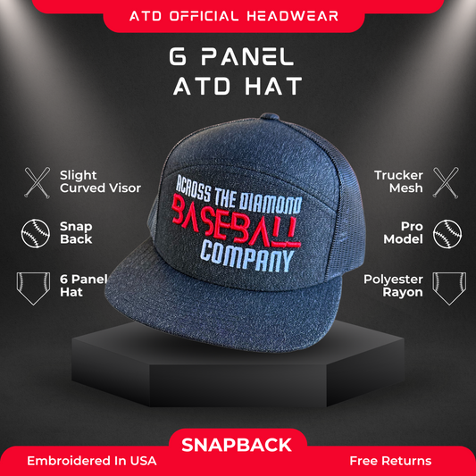 ATD Baseball - Puff 6 Panel Snapback
