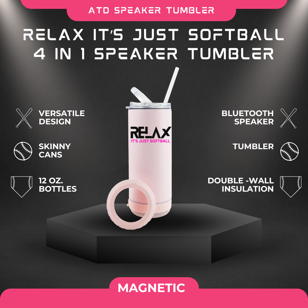 4 IN 1 SPEAKER TUMBLER