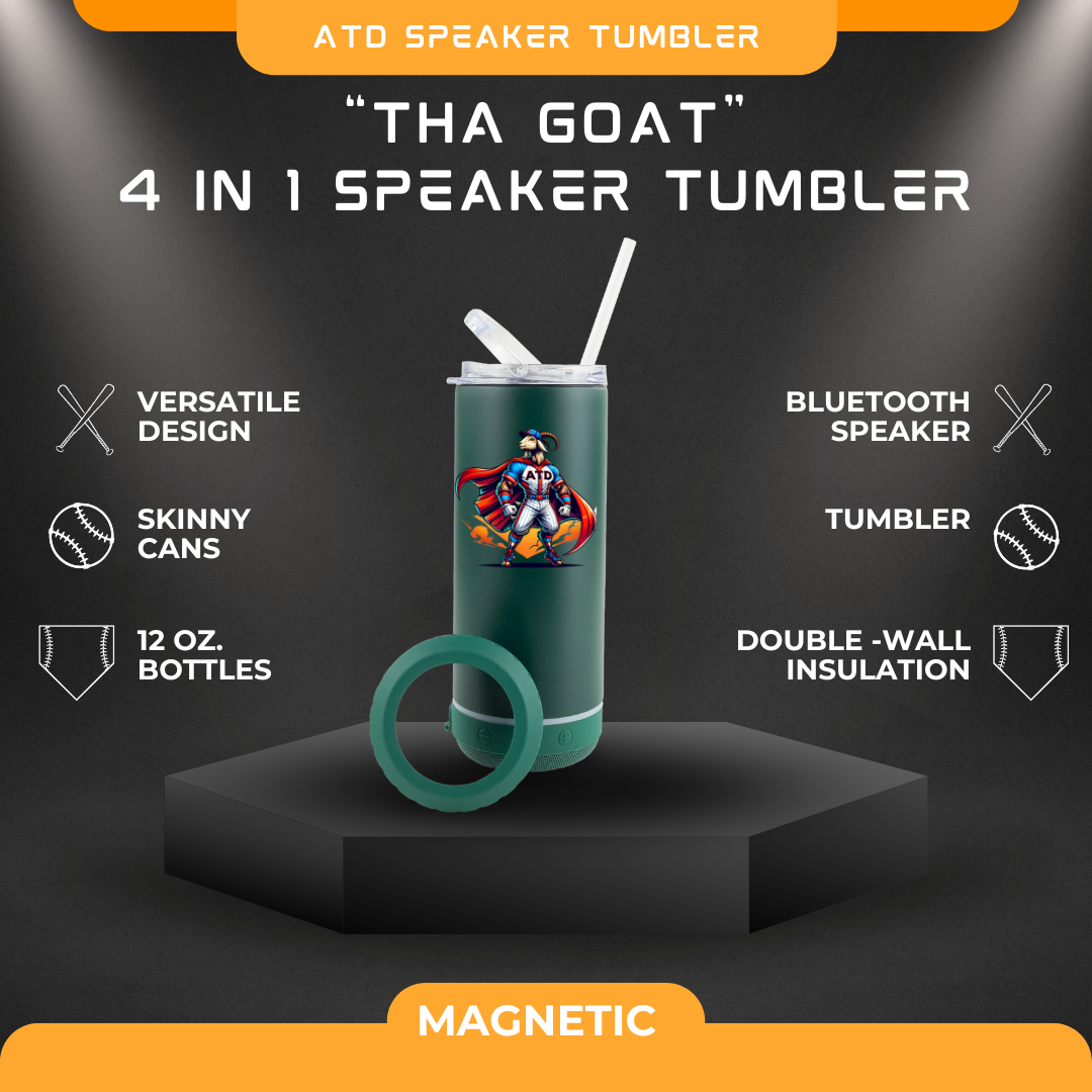 4 IN 1 SPEAKER TUMBLER