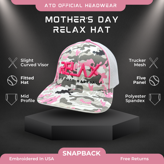 Mother's Day - Relax Fitted Camo Hat
