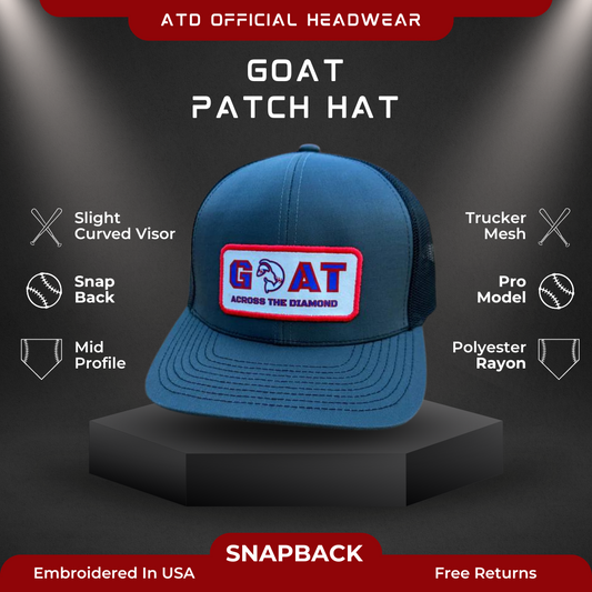 GOAT - Trucker Patch Hat