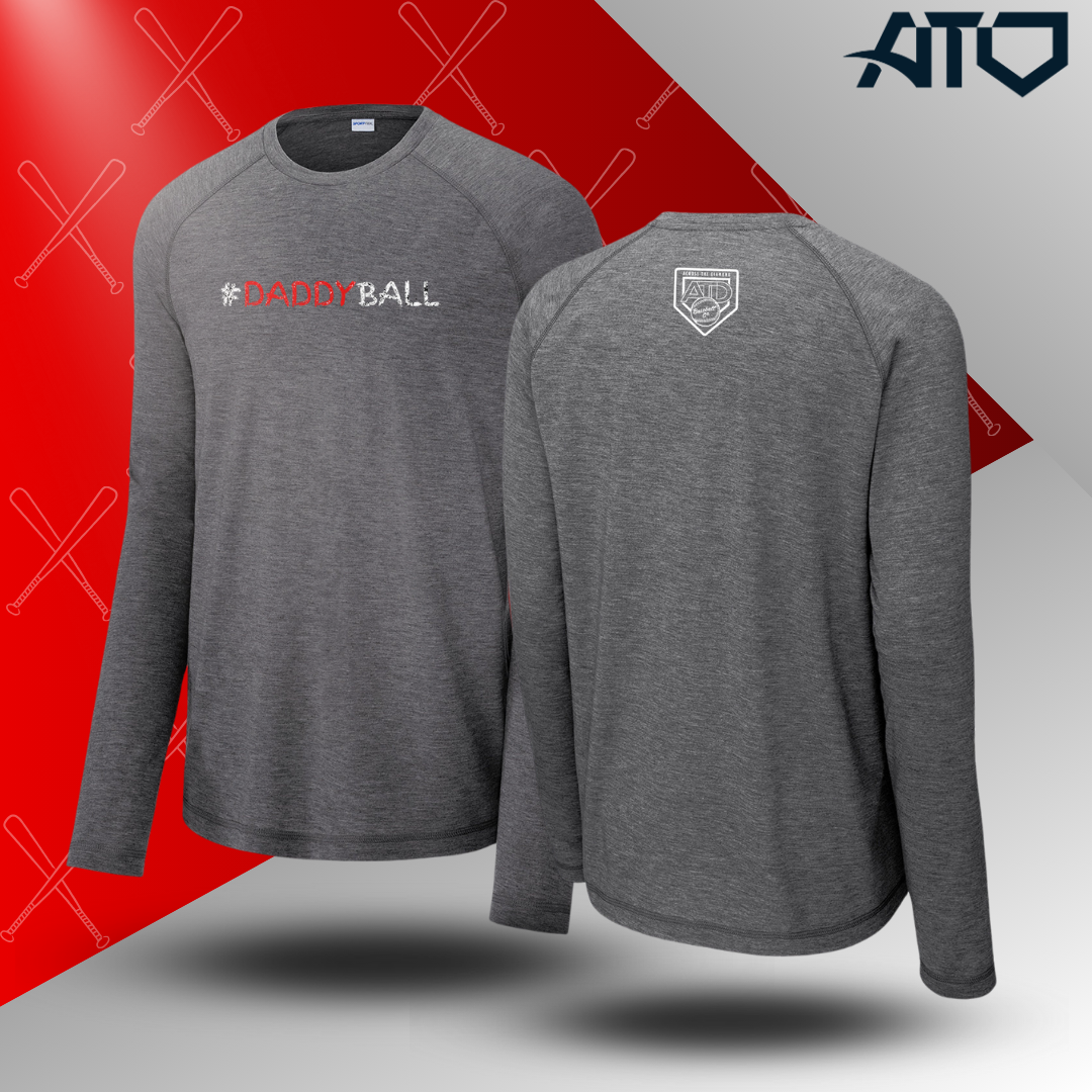 #DaddyBall - Tri-Blend Wicking Raglan Tee