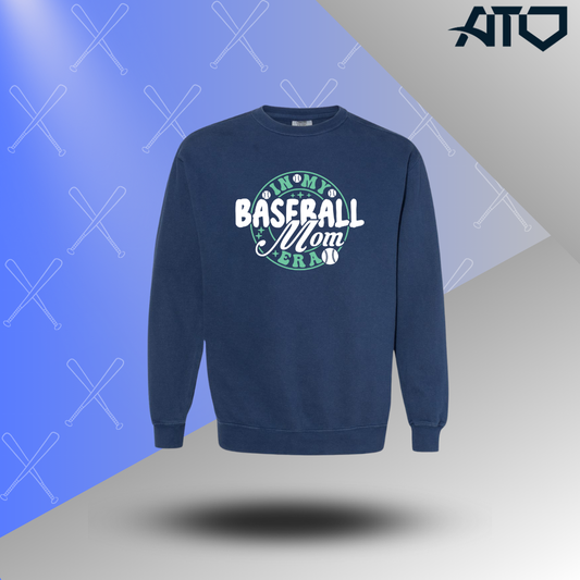 Baseball Mom Era - Comfort Colors Sweatshirt