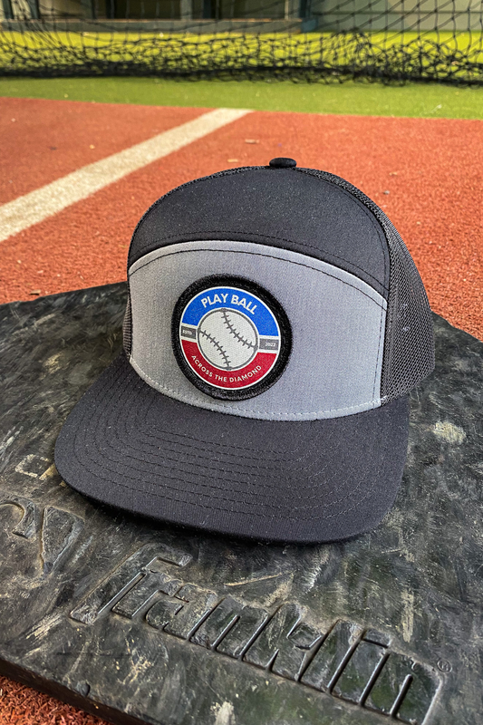 Play Ball - 7 Panel Patch Hat
