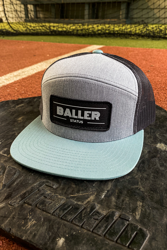 Baller Status - 7 Panel Patch Hat