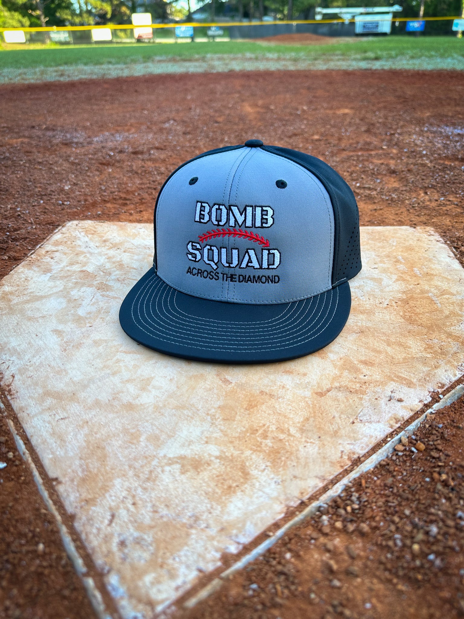 Baseball Script Bomb Bomb Squad - Premium Lightweight Cool Core โ atd-baseball